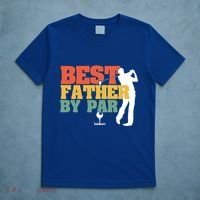 Vintage Best Dad By Par Disc Golf Dad Fathers Day Birthday Gift T-Shirt thumb 5