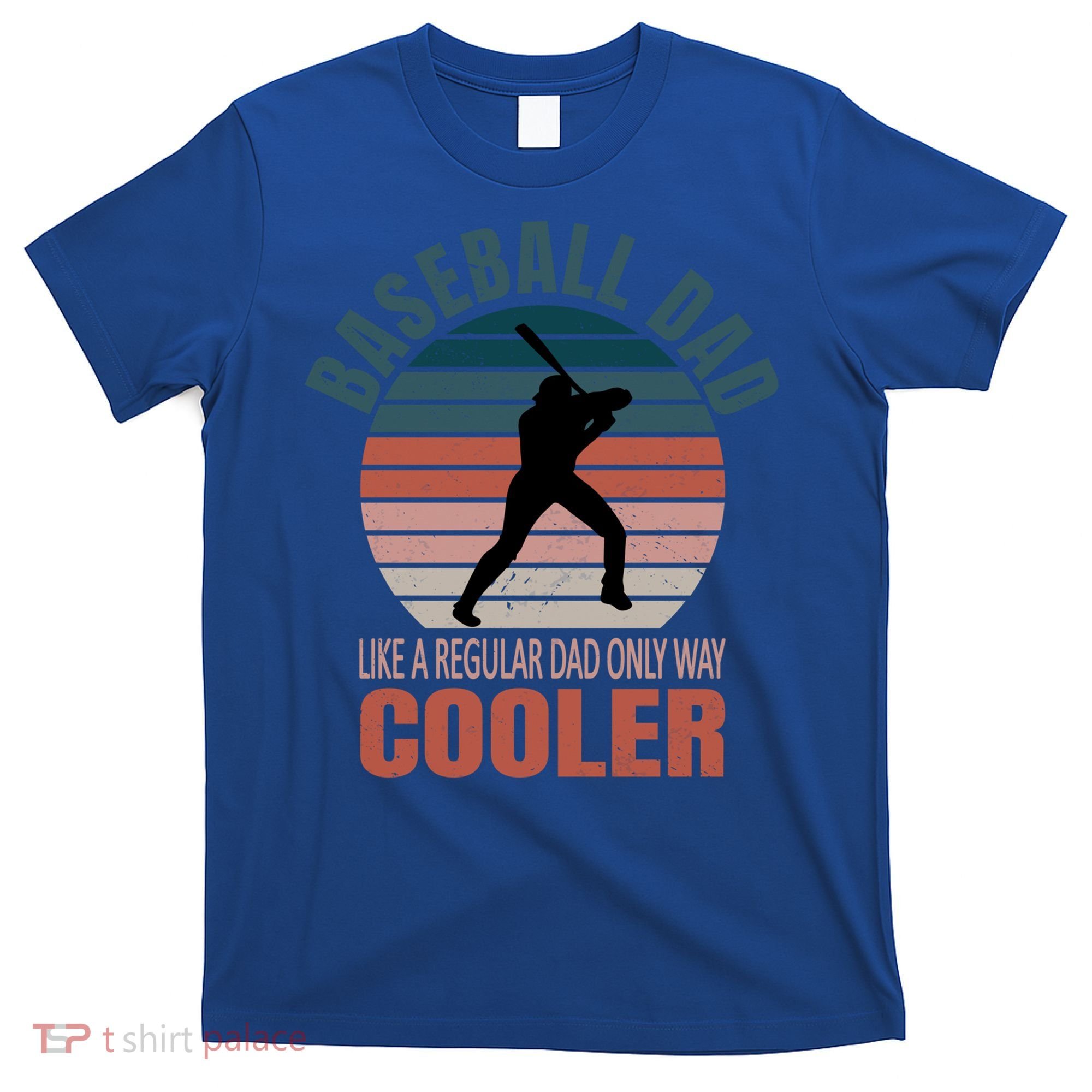 Vintage Baseball Dad Like A Regular Dad But Cooler Gift T-Shirt