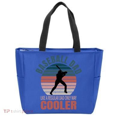 Vintage Baseball Dad Like A Regular Dad But Cooler Gift Tote Bag