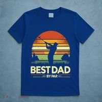 Vintage Best Dad By Par Meaningful Gift FatherS Day Golfing Gift T-Shirt thumb 5