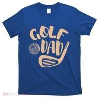 Vintage Best Dad By Par Gift FatherS Day Golfing Gift T-Shirt thumb 0