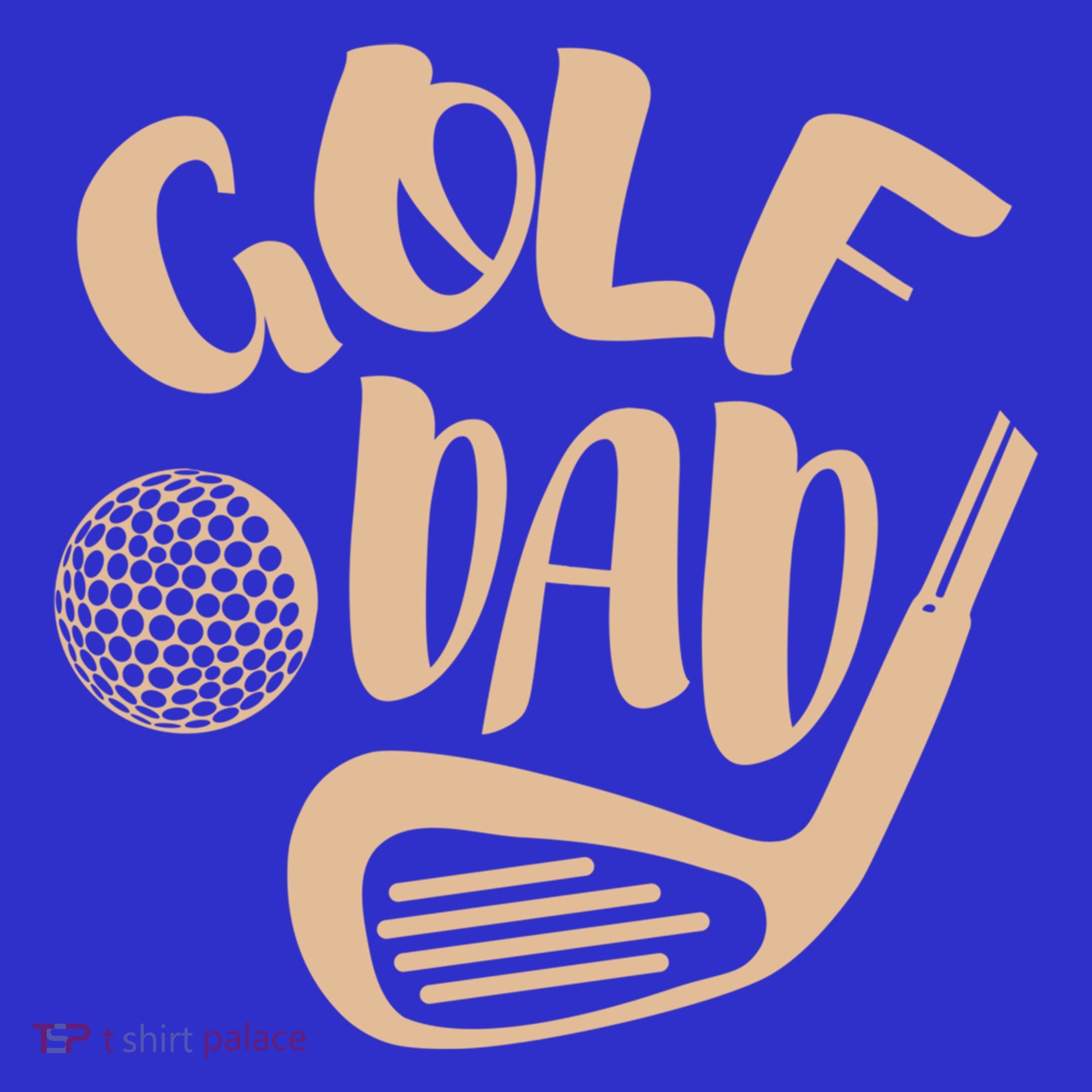 Vintage Best Dad By Par Gift FatherS Day Golfing Gift T-Shirt