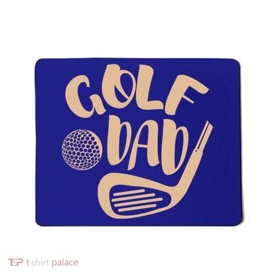 Vintage Best Dad By Par Gift FatherS Day Golfing Gift Mousepad