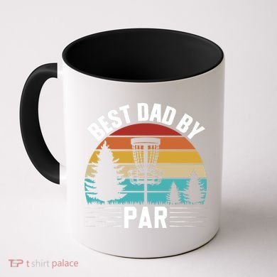Vintage Best Dad By Par Disc Golf Coffee Mug