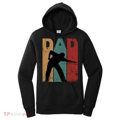 Vintage Billiards Dad Father’s Day Women's Hoodie