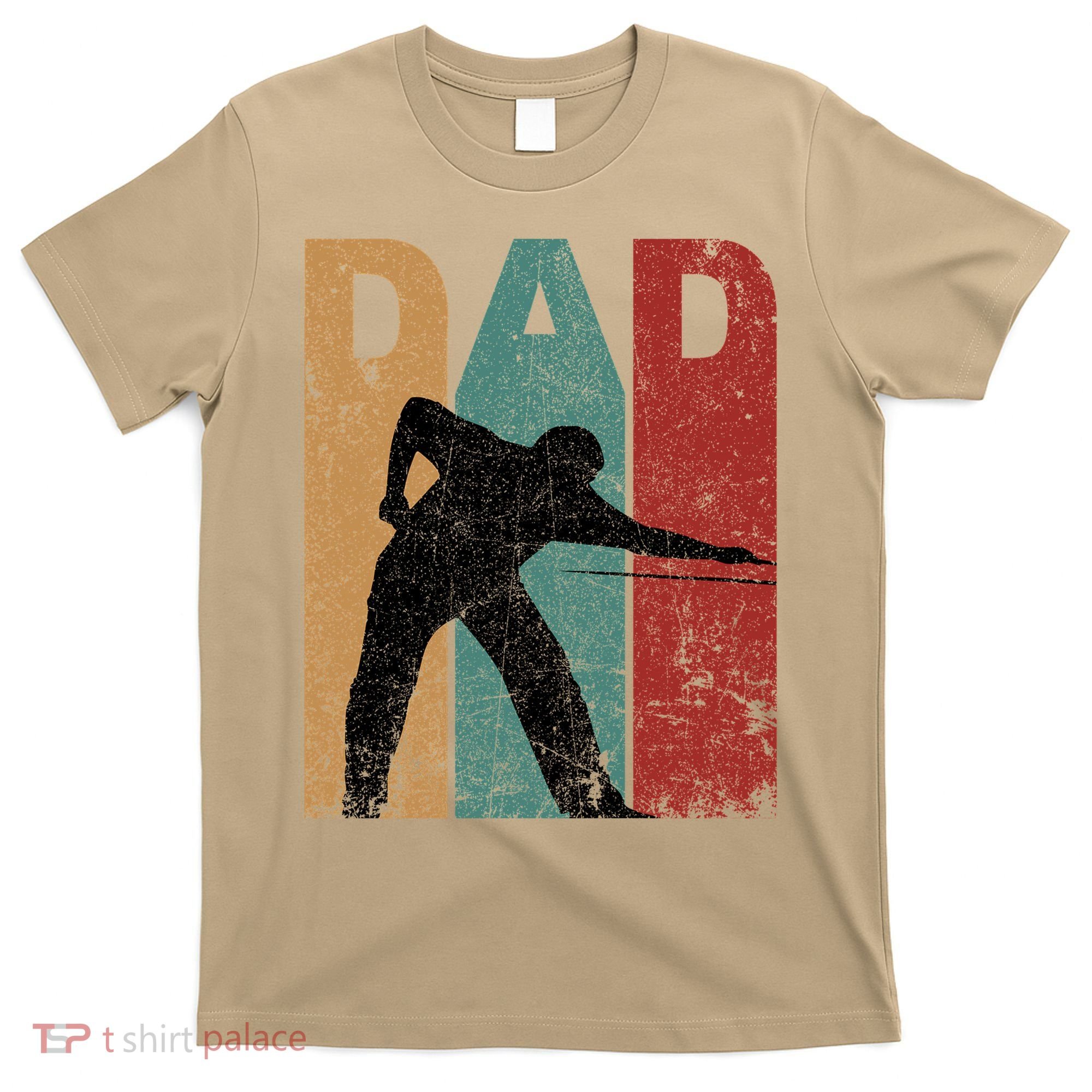 Vintage Billiards Dad Father’s Day T-Shirt