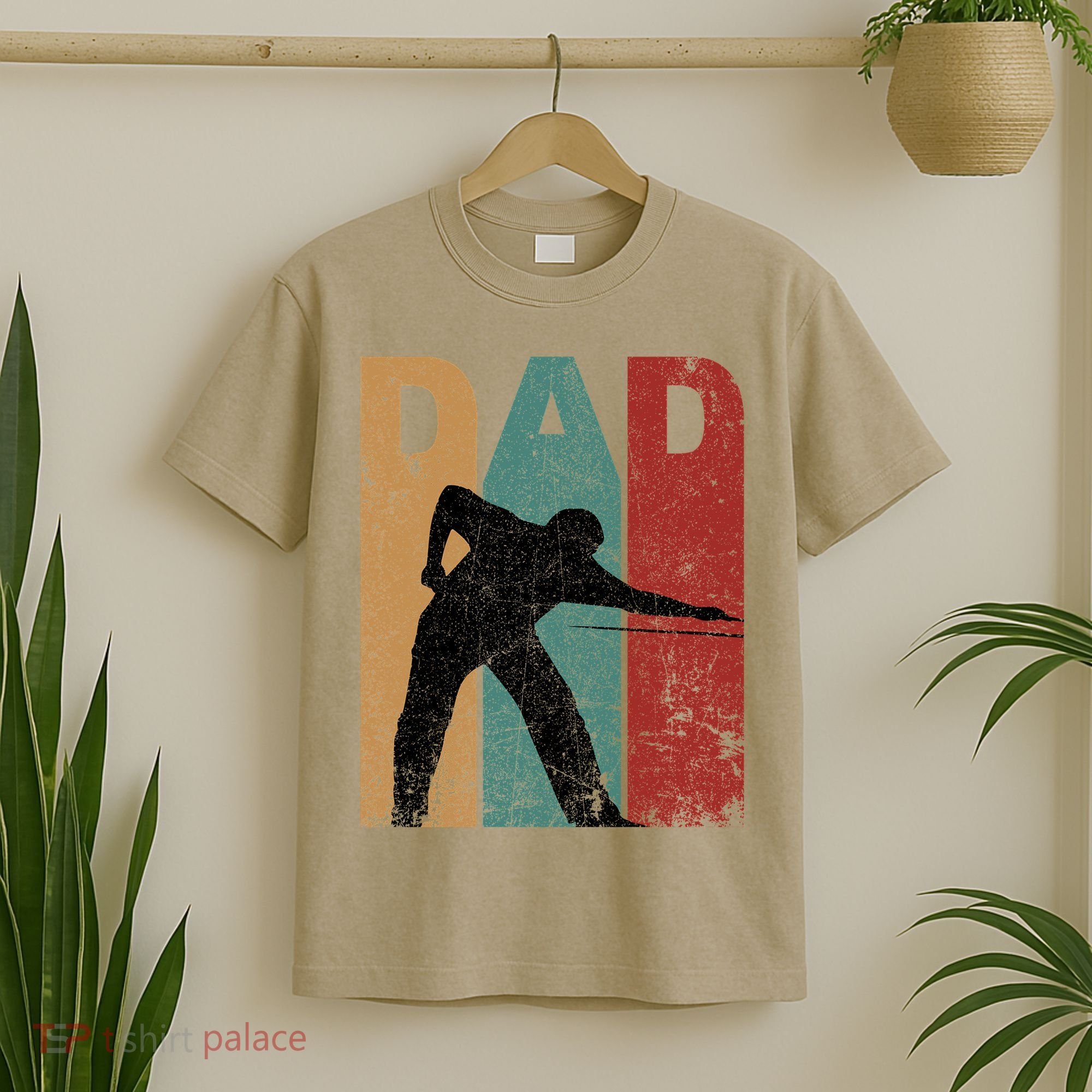 Vintage Billiards Dad Father’s Day T-Shirt