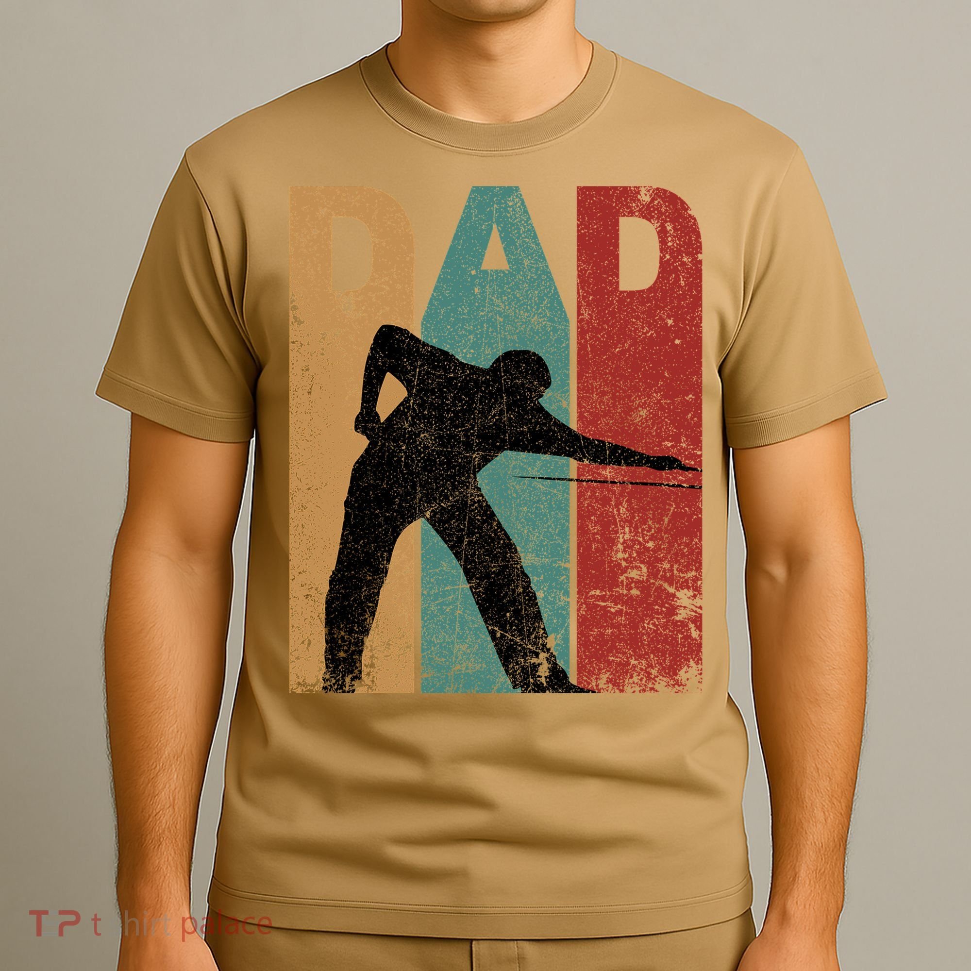Vintage Billiards Dad Father’s Day T-Shirt