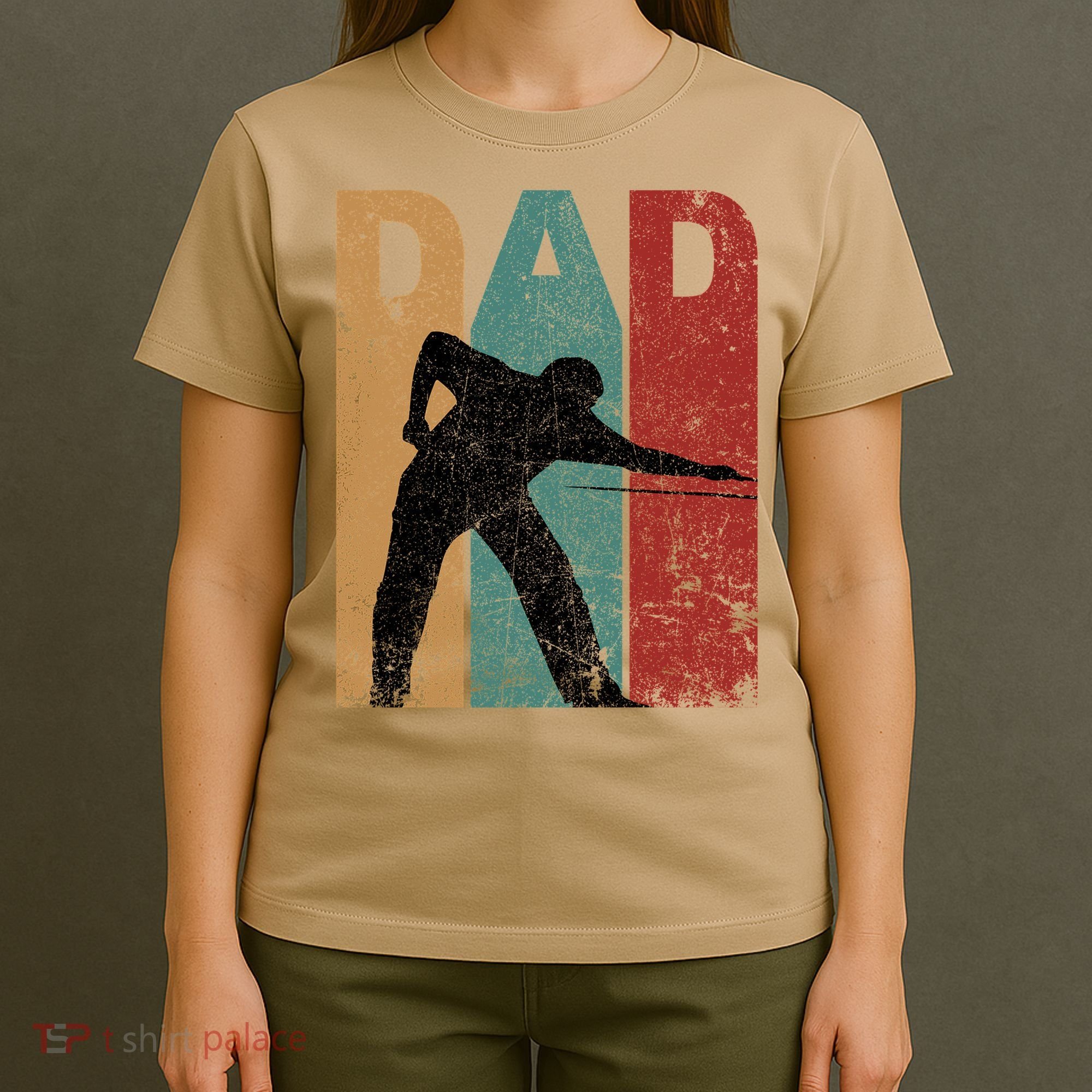 Vintage Billiards Dad Father’s Day T-Shirt