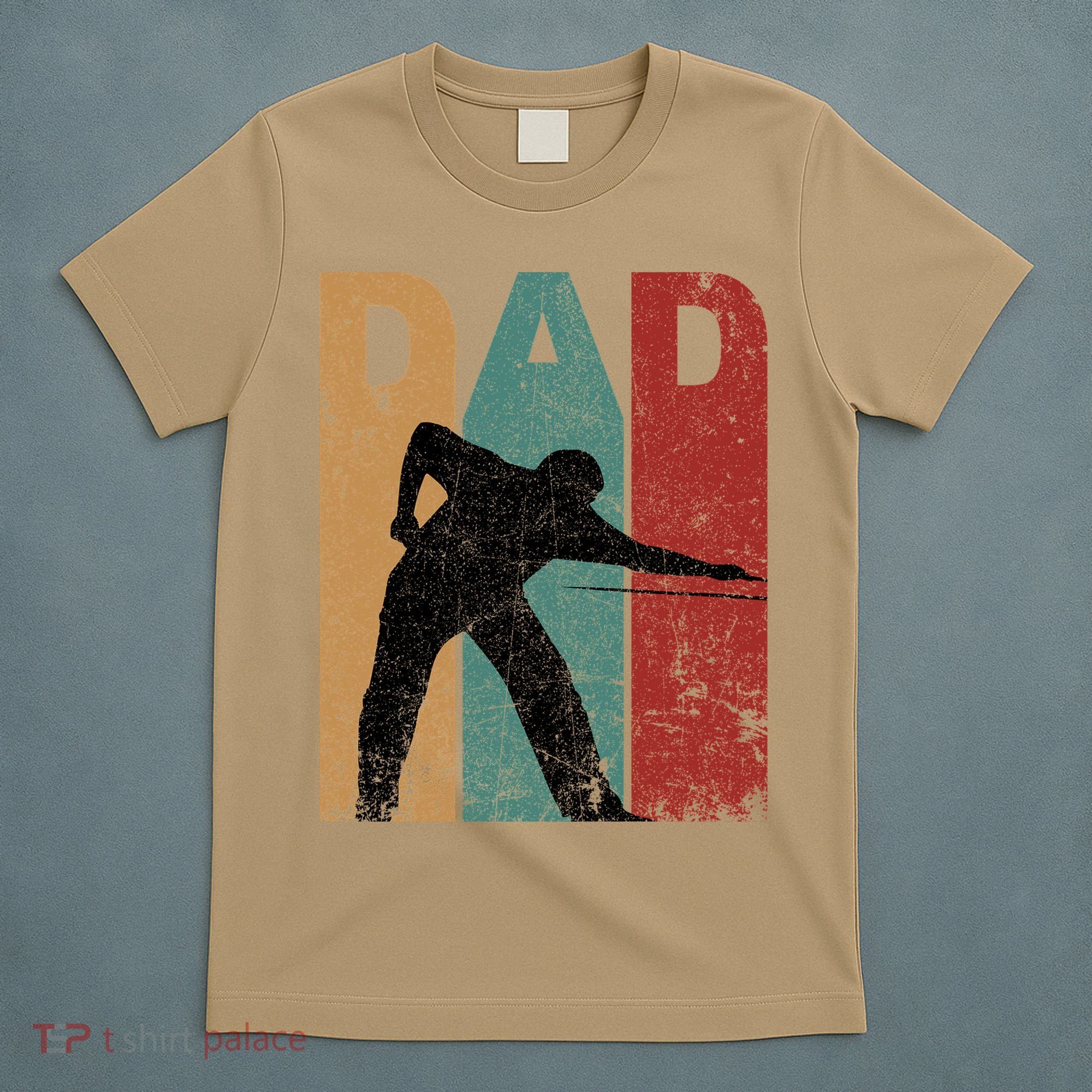 Vintage Billiards Dad Father’s Day T-Shirt