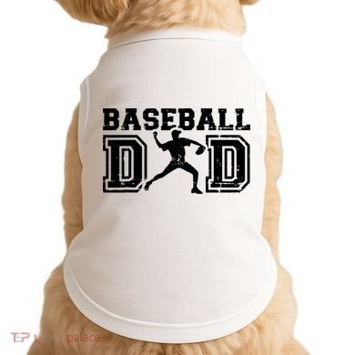 Vintage Baseball Dad Doggie Tank