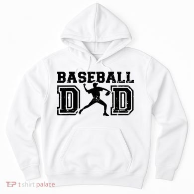 Vintage Baseball Dad Hoodie