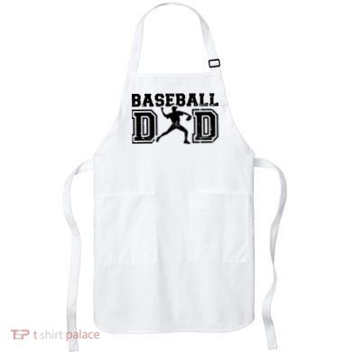 Vintage Baseball Dad Apron