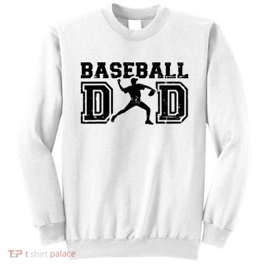 Vintage Baseball Dad Sweatshirt