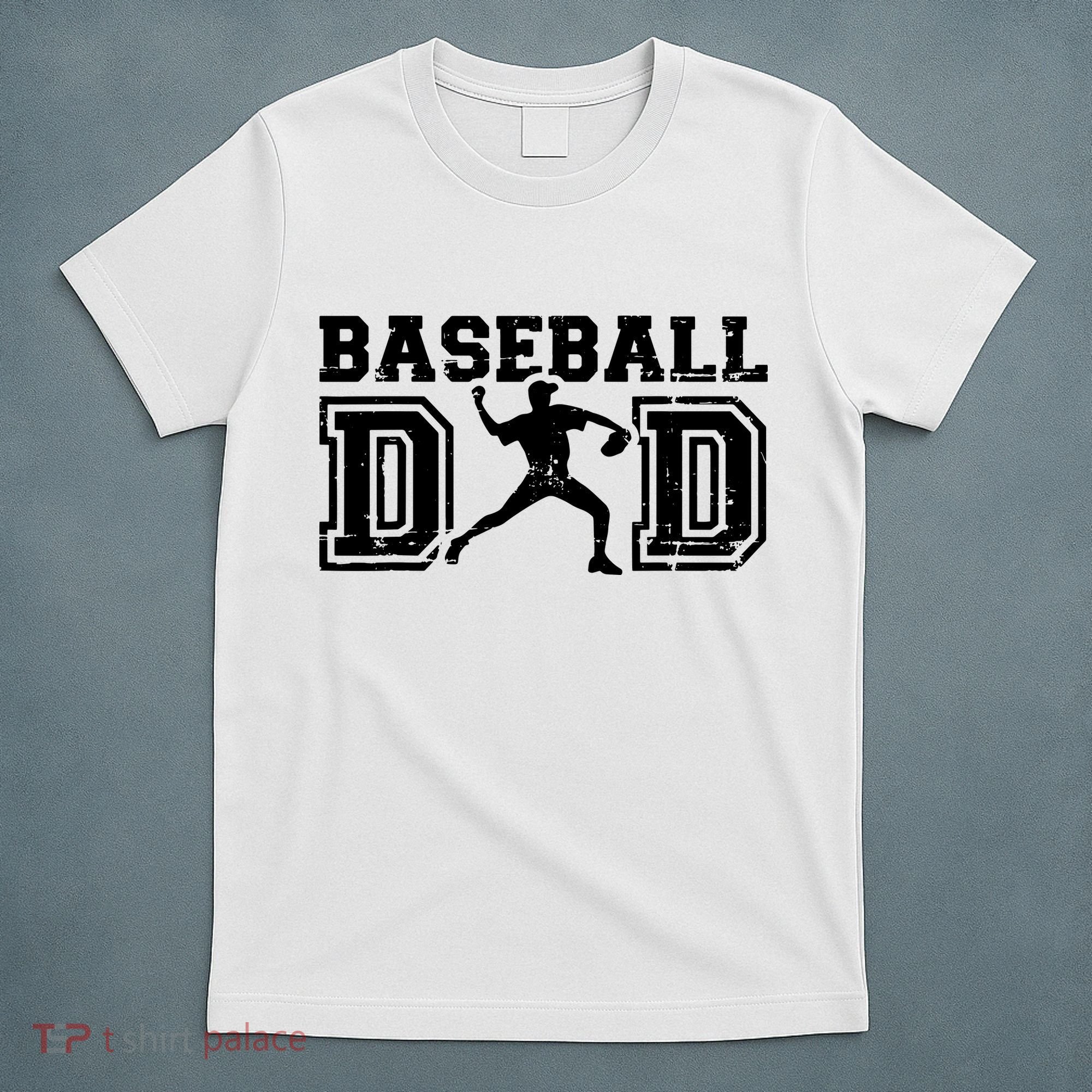 Vintage Baseball Dad T-Shirt