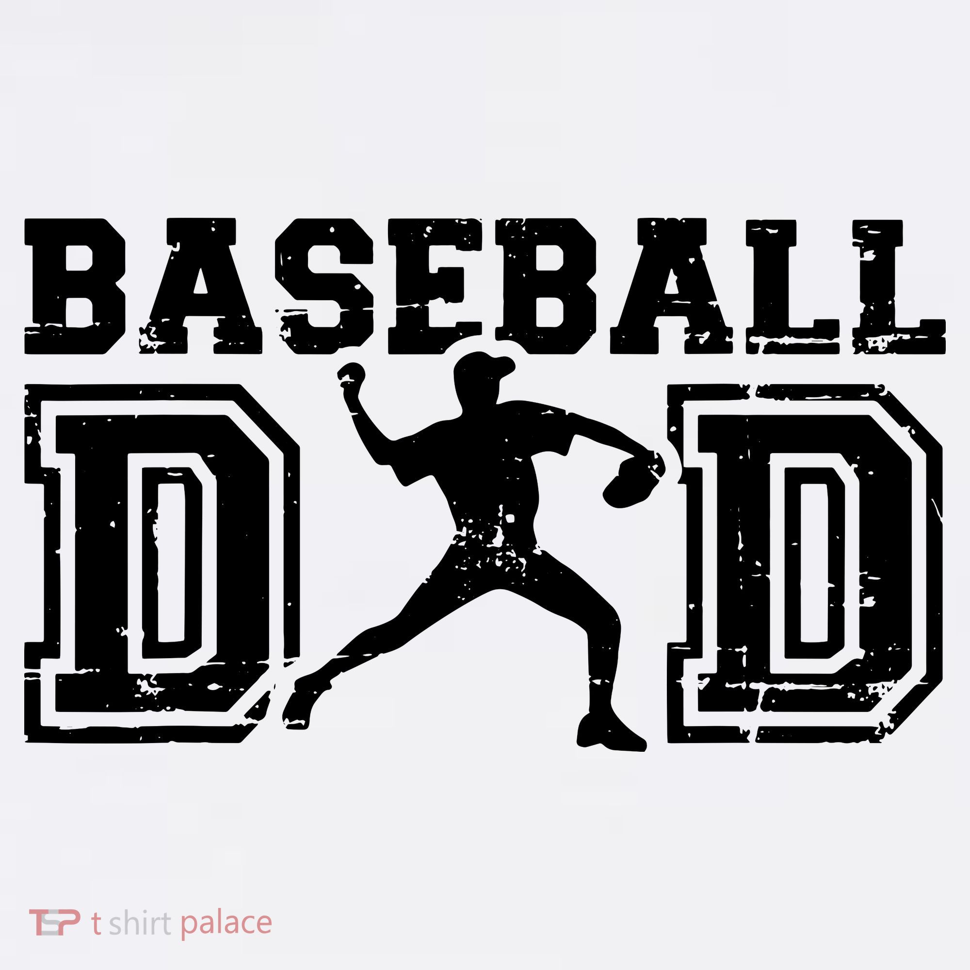 Vintage Baseball Dad T-Shirt