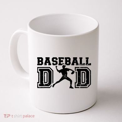 Vintage Baseball Dad Coffee Mug