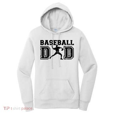 Vintage Baseball Dad Women's Hoodie