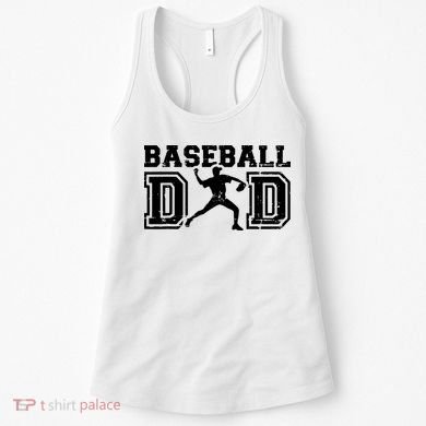Vintage Baseball Dad Women's Tank Top