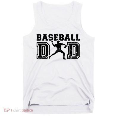 Vintage Baseball Dad Tank Top