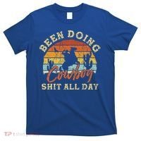Vintage Been Doing Cowboy Shit All Day Funny Cowboy T-Shirt thumb 0