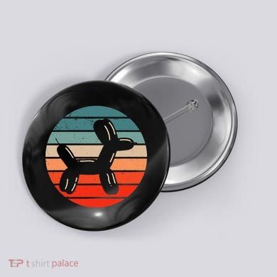 Vintage Balloon Dog Button