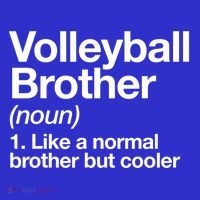 Volleyball Brother Definition Funny Sports Gift Sweatshirt thumb 3