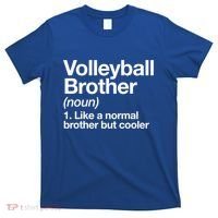 Volleyball Brother Definition Funny Sports Gift T-Shirt thumb 0