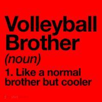 Volleyball Brother Definition Funny Sports Gift Santa Hat thumb 1