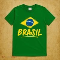 Vintage Brazil Flag Enthusiast Ordem E Progresso T-Shirt thumb 5