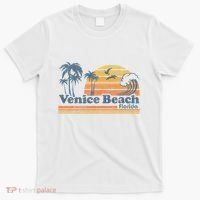 Venice Beach Florida Vintage Spring Break Vacation Retro T-Shirt thumb 0