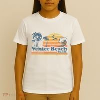 Venice Beach Florida Vintage Spring Break Vacation Retro T-Shirt thumb 4