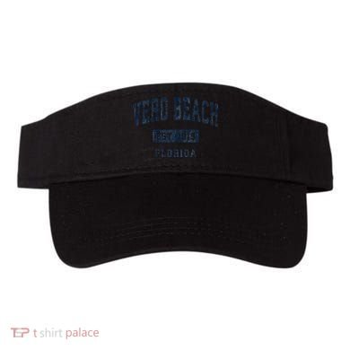 Vero Beach Florida Fl Vintage Established Visor