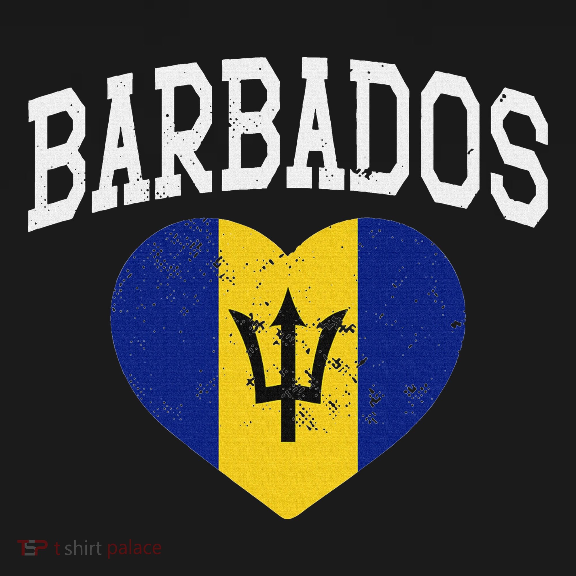 Vintage Barbados Flag Retrothrowback Athletic Bucket Hat