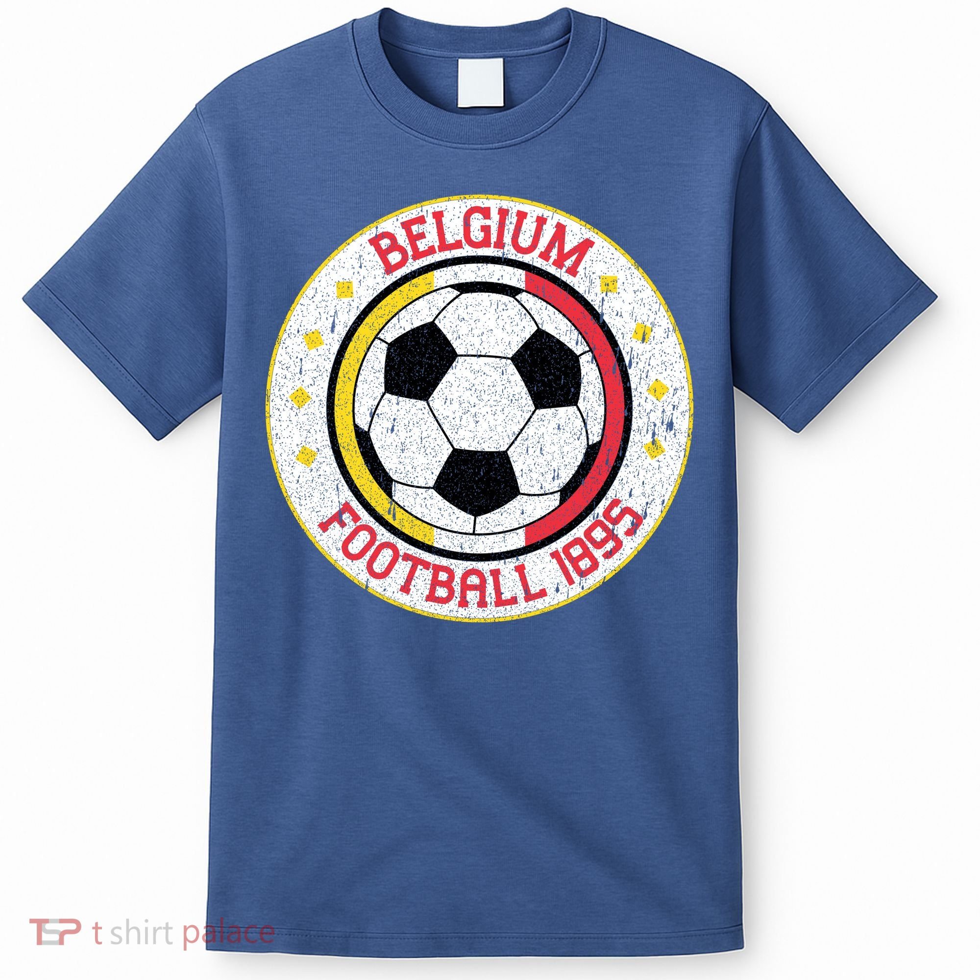 Vintage Belgium Football 1895 Soccer T-Shirt
