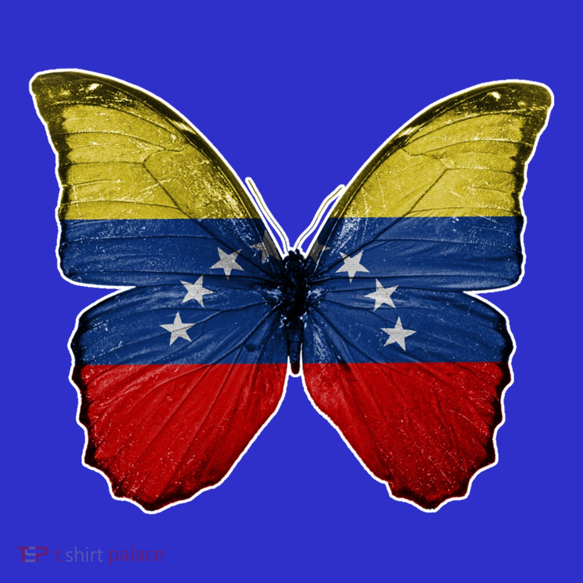 Venezuela Butterfly Flag Pride Venezuelan Flag Roots Funny Gift Mousepad