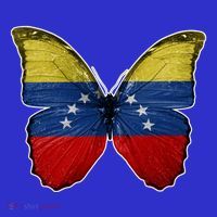 Venezuela Butterfly Flag Pride Venezuelan Flag Roots Funny Gift Women's Tank Top thumb 5