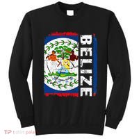 Vintage Belizean Flag Belize Pride Roots Heritage Sweatshirt thumb 0