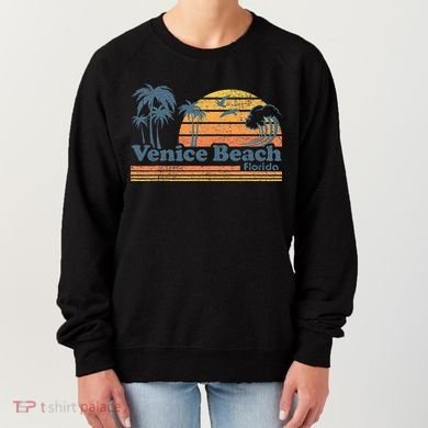 Venice Beach Florida Vintage Spring Break Vacation Retro Women's Sweatshirt