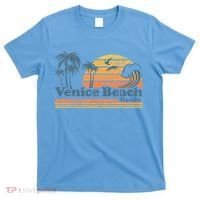 Venice Beach Florida Vintage Spring Break Vacation Retro T-Shirt thumb 0