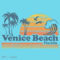 Venice Beach Florida Vintage Spring Break Vacation Retro T-Shirt thumb 6