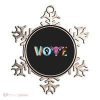 Vote Books Fist Ovaries Lgtbq Ornament thumb 0
