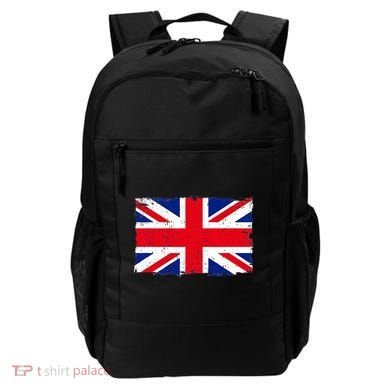 Vintage British Flag Heritage Distressed Backpack