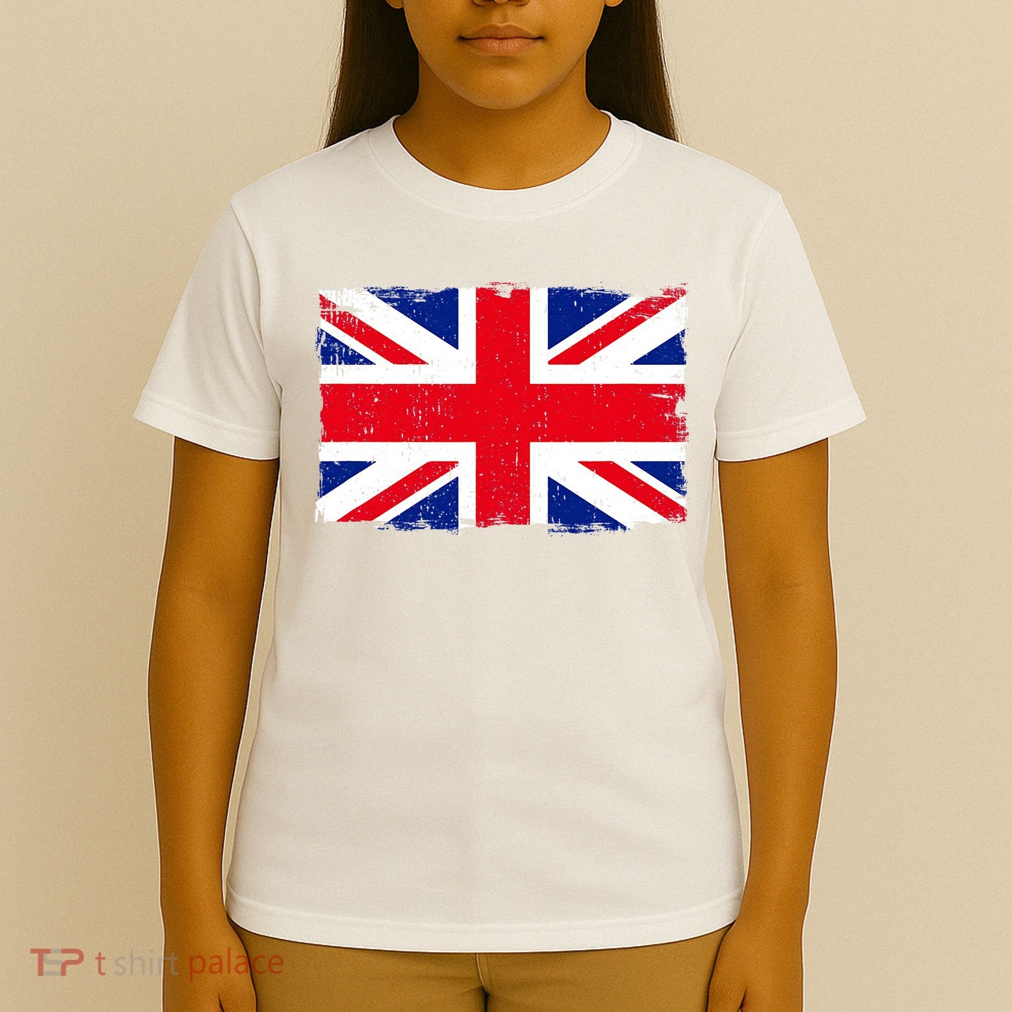 Vintage British Flag Heritage Distressed T-Shirt
