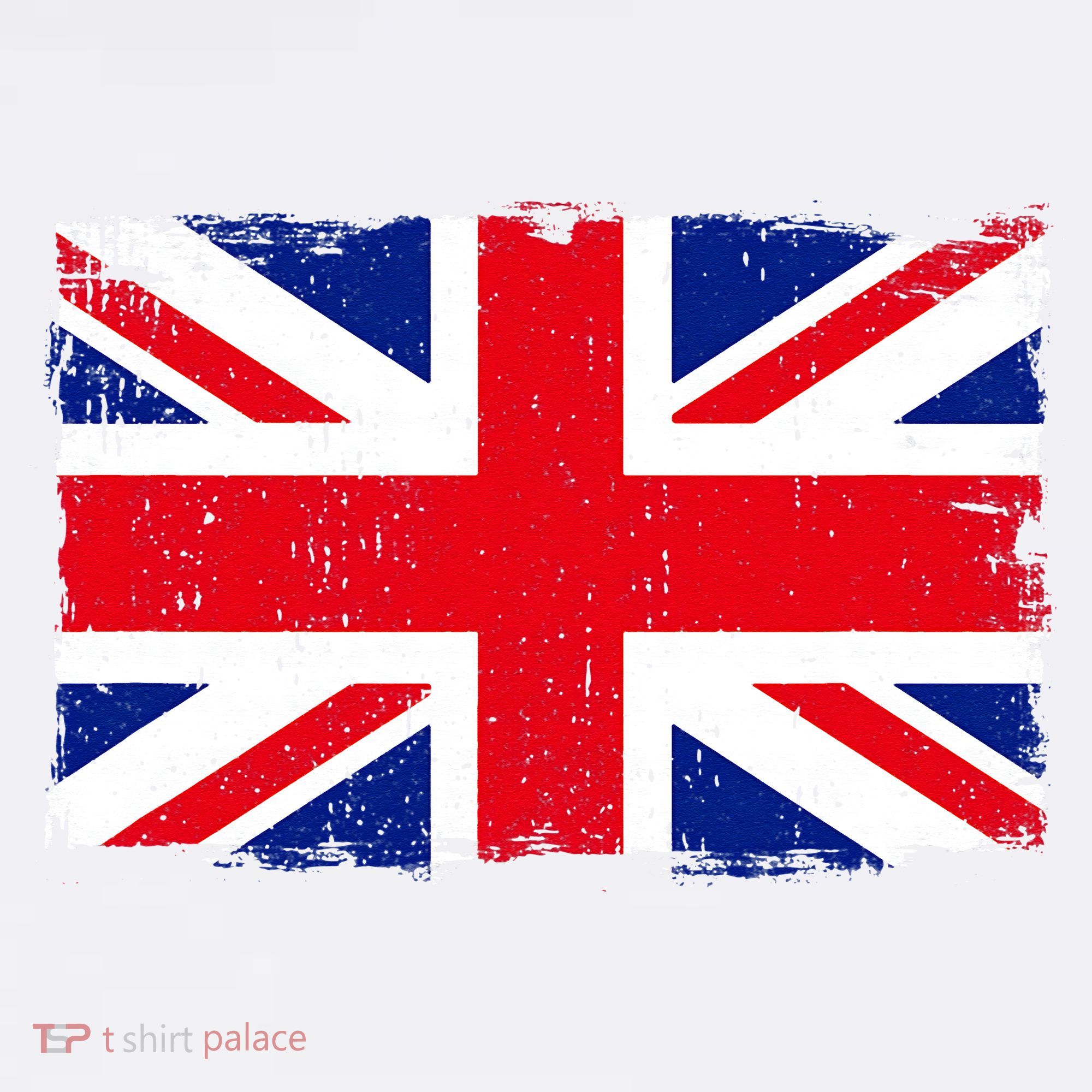Vintage British Flag Heritage Distressed T-Shirt