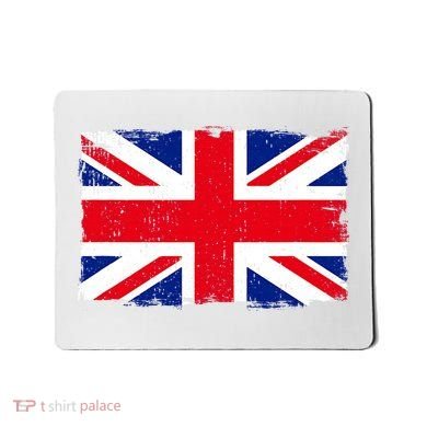 Vintage British Flag Heritage Distressed Mousepad