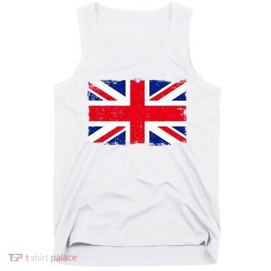 Vintage British Flag Heritage Distressed Tank Top