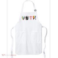 Vote Books Fist Ovaries Lgtbq Apron thumb 0