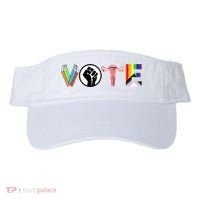 Vote Books Fist Ovaries Lgtbq Visor thumb 0