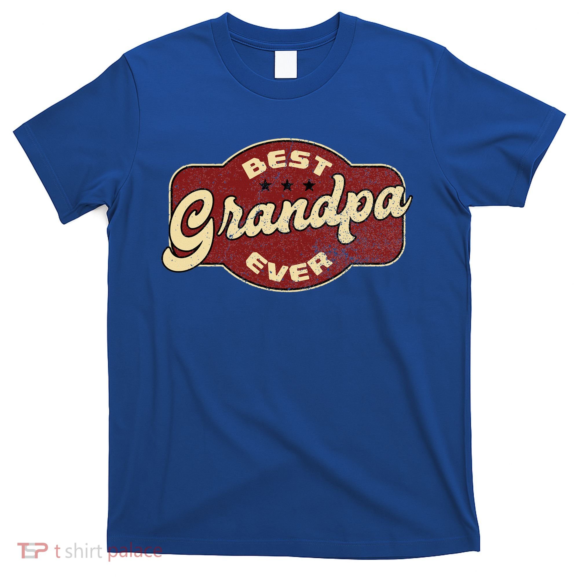 Vintage Best Grandpa Ever  T-Shirt
